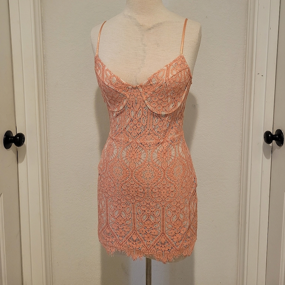Lace Mini Dress